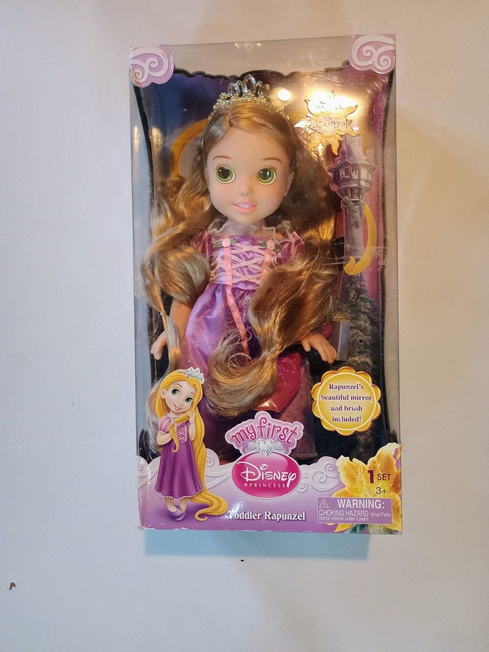 Disney Toddler Rapunzel Doll - Purple & Gold